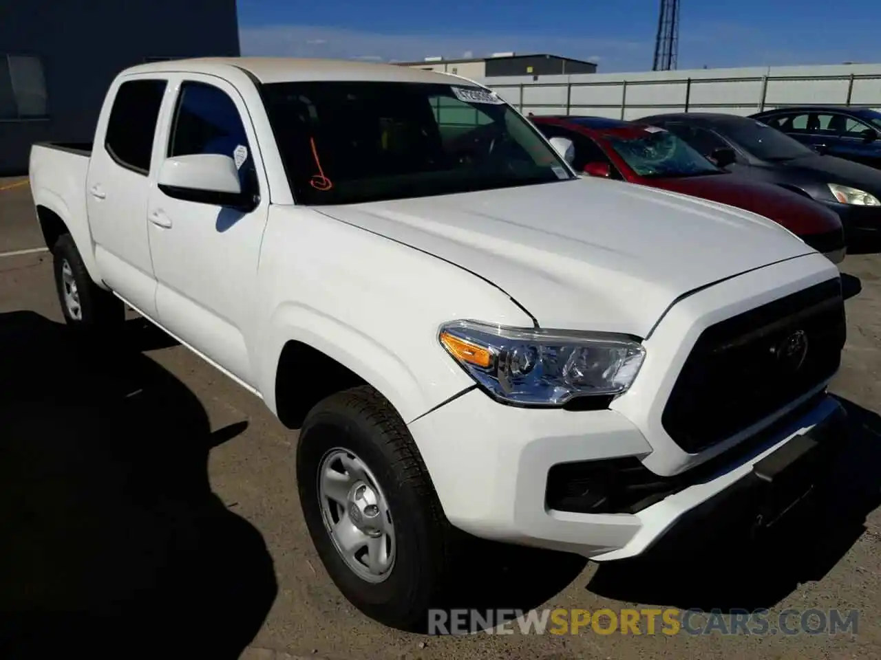 1 Photograph of a damaged car 3TMCZ5AN3NM469386 TOYOTA TACOMA 2022