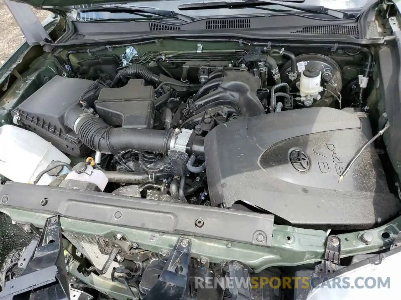 7 Photograph of a damaged car 3TMCZ5AN3NM485622 TOYOTA TACOMA 2022