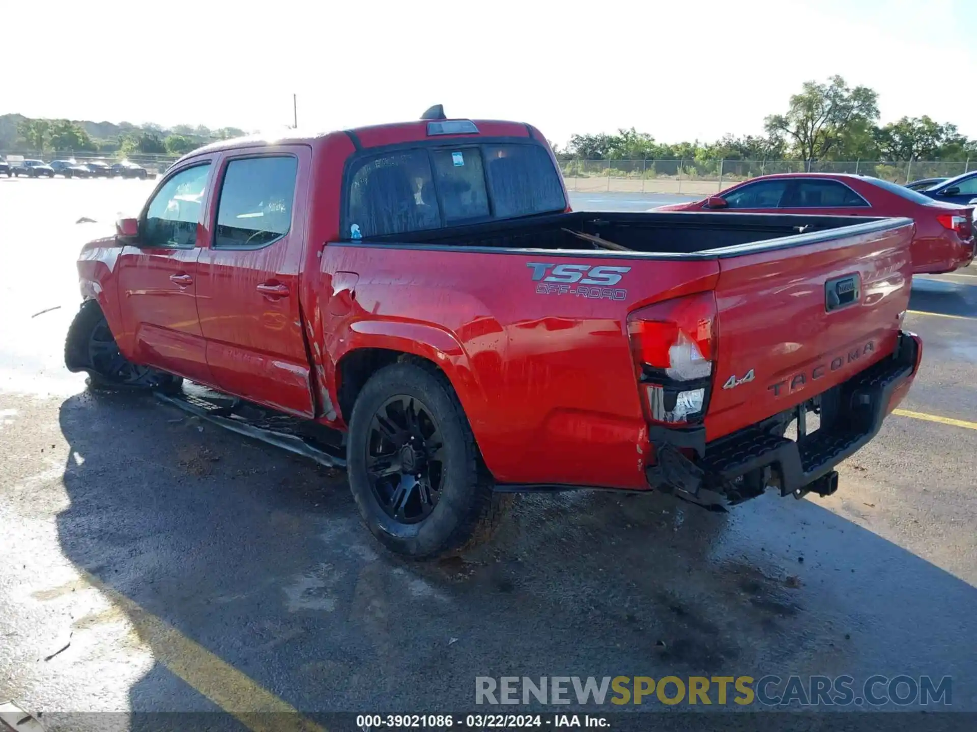 3 Photograph of a damaged car 3TMCZ5AN3NM486334 TOYOTA TACOMA 2022