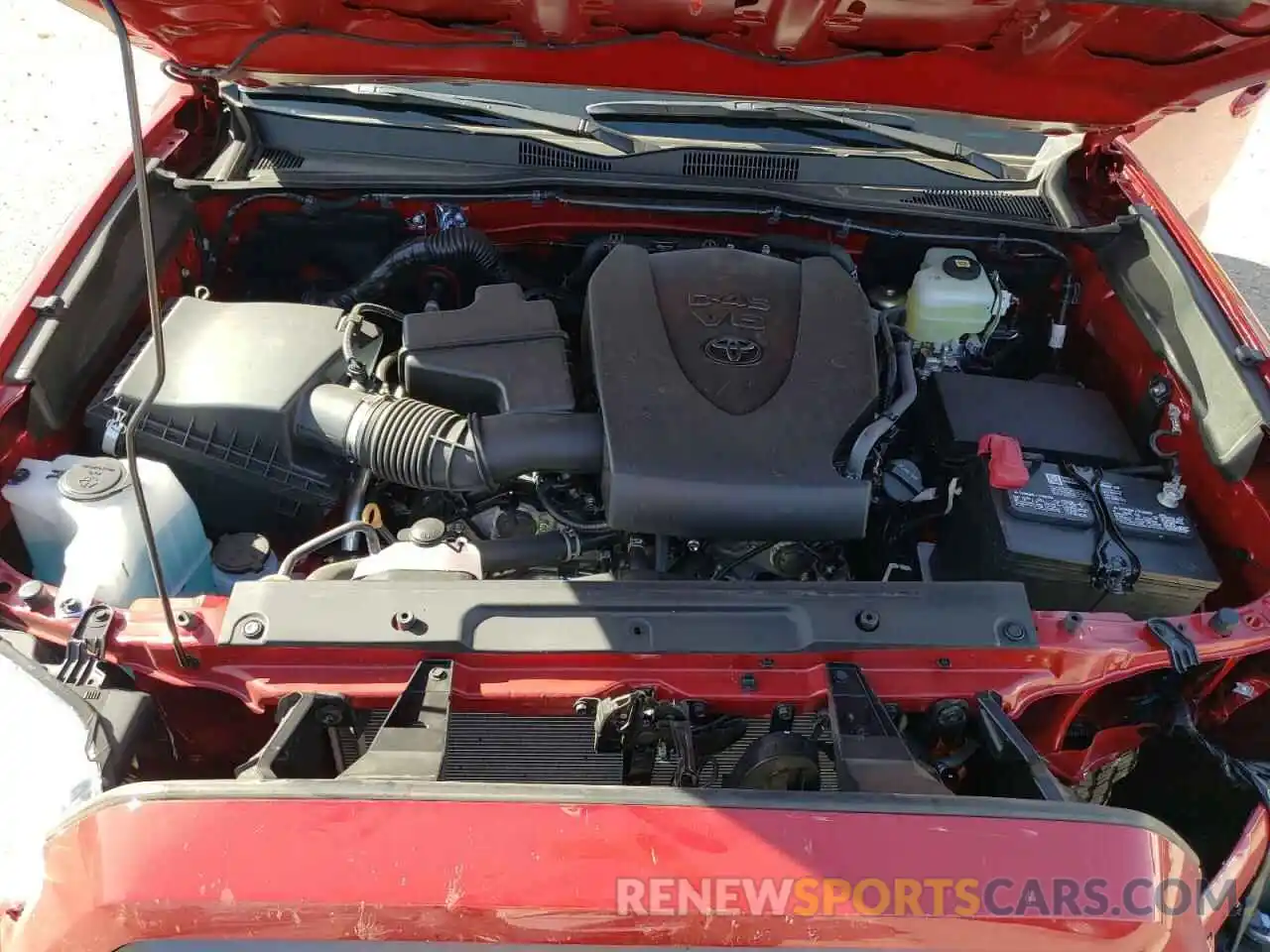 7 Photograph of a damaged car 3TMCZ5AN3NM493784 TOYOTA TACOMA 2022