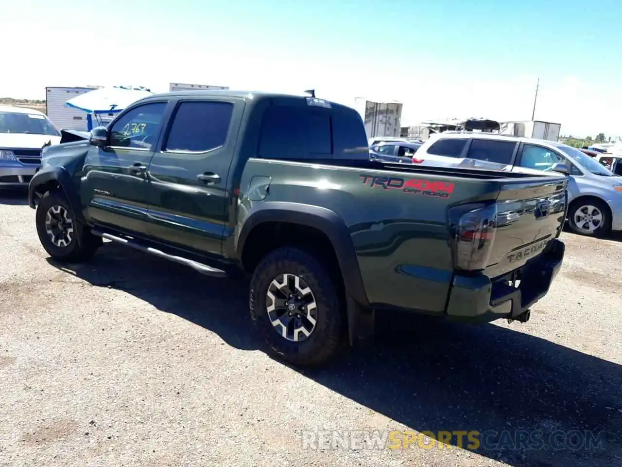 3 Photograph of a damaged car 3TMCZ5AN3NM499178 TOYOTA TACOMA 2022