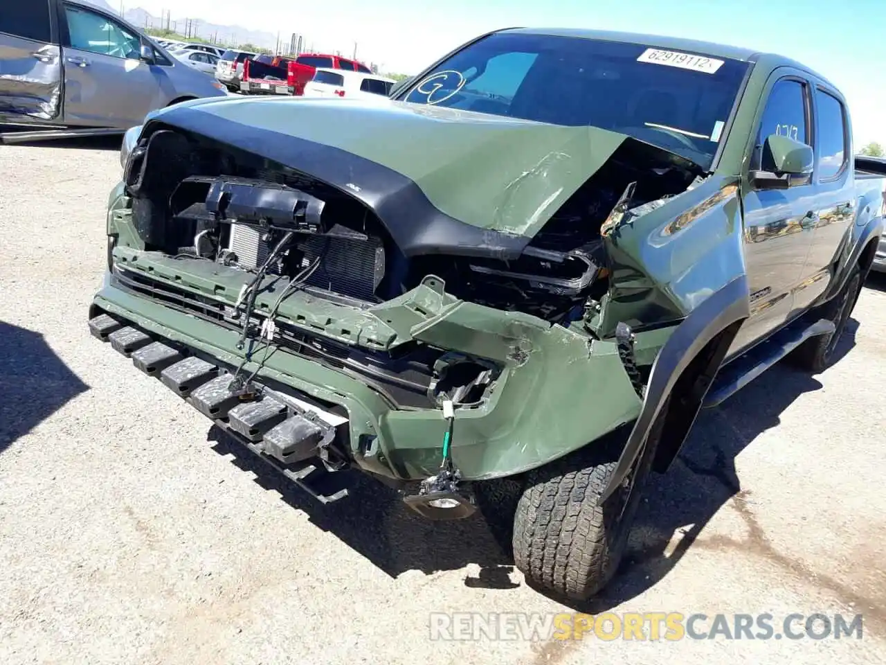 9 Photograph of a damaged car 3TMCZ5AN3NM499178 TOYOTA TACOMA 2022