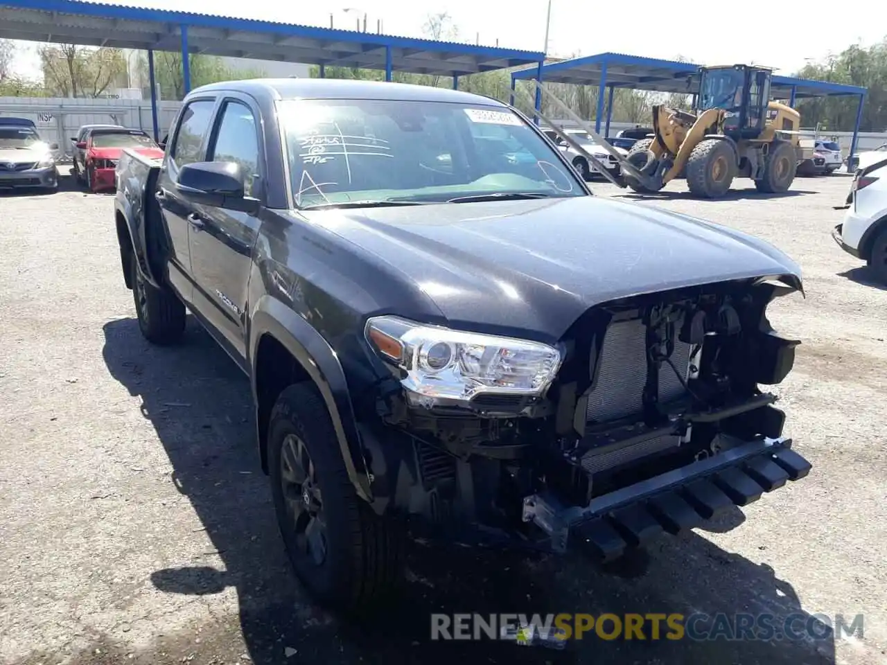 1 Photograph of a damaged car 3TMCZ5AN3NM508848 TOYOTA TACOMA 2022