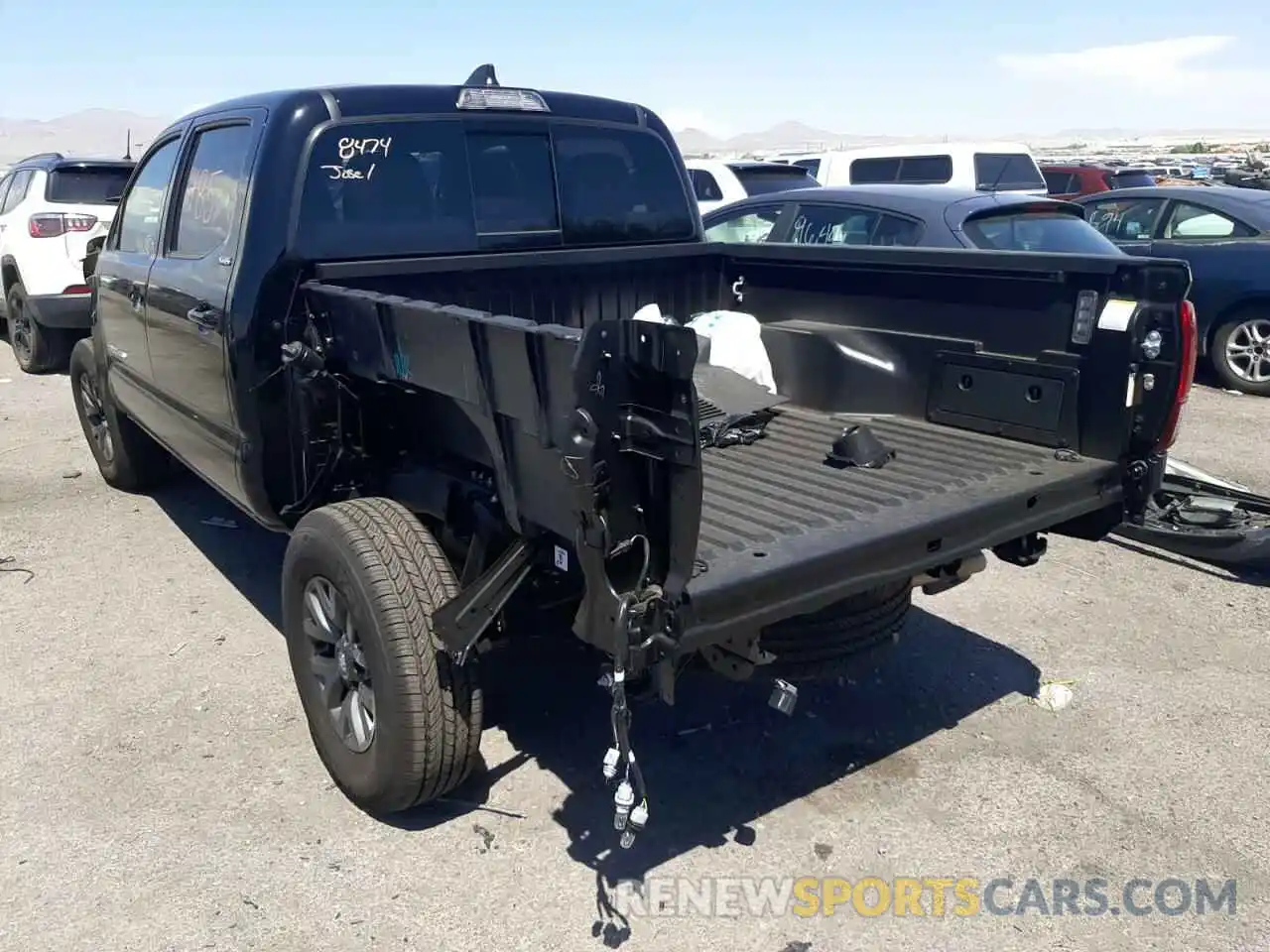 3 Photograph of a damaged car 3TMCZ5AN3NM508848 TOYOTA TACOMA 2022