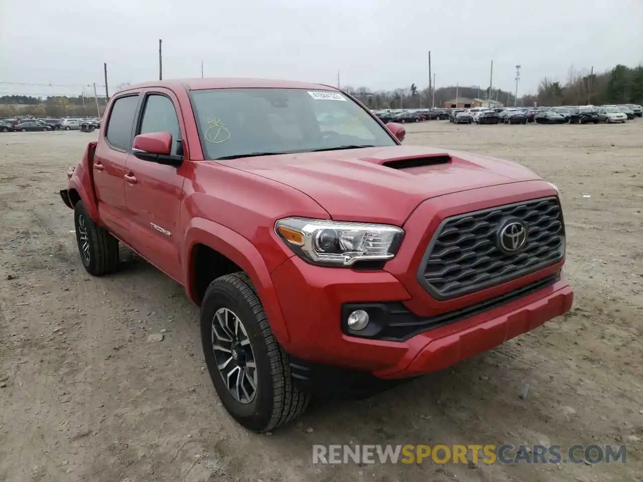 1 Photograph of a damaged car 3TMCZ5AN4NM456176 TOYOTA TACOMA 2022