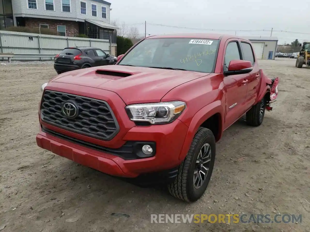 2 Photograph of a damaged car 3TMCZ5AN4NM456176 TOYOTA TACOMA 2022