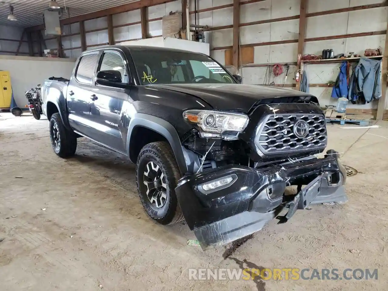 1 Photograph of a damaged car 3TMCZ5AN4NM474872 TOYOTA TACOMA 2022