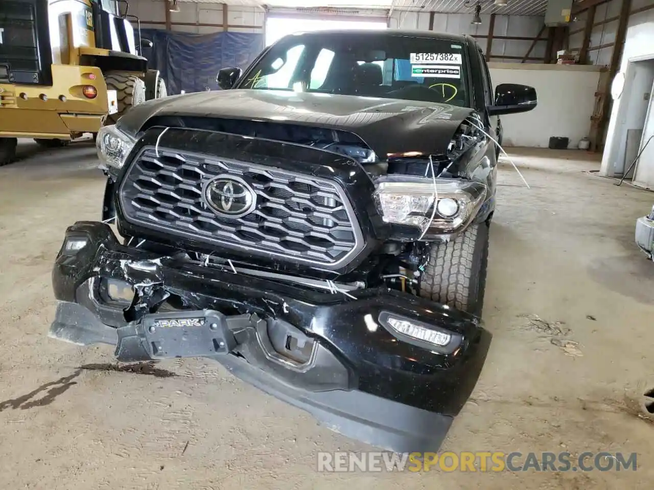 9 Photograph of a damaged car 3TMCZ5AN4NM474872 TOYOTA TACOMA 2022