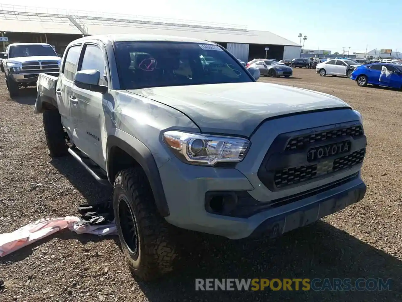 1 Photograph of a damaged car 3TMCZ5AN4NM478274 TOYOTA TACOMA 2022