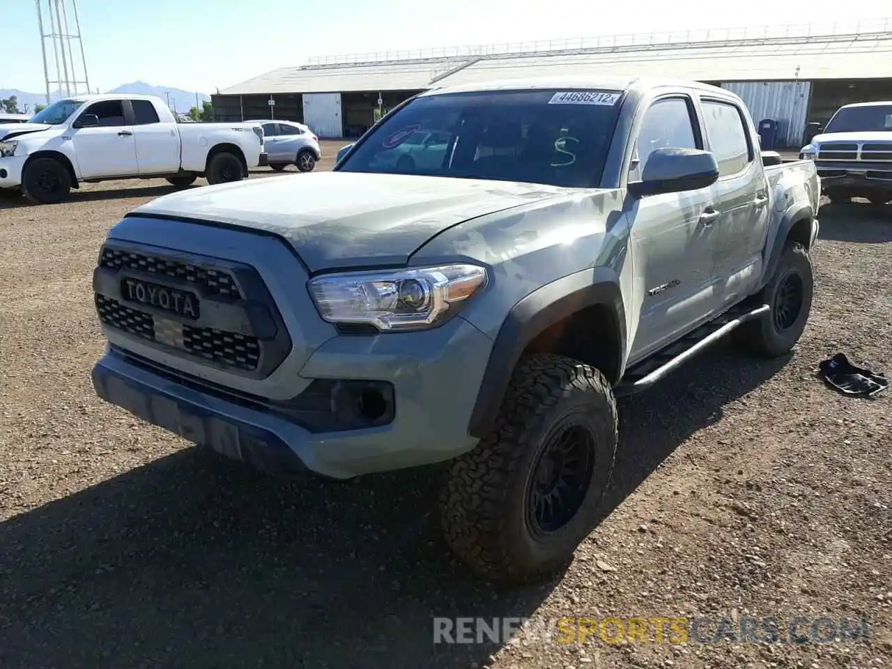 2 Photograph of a damaged car 3TMCZ5AN4NM478274 TOYOTA TACOMA 2022