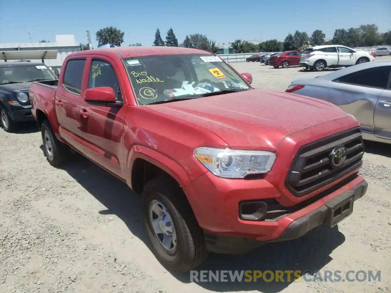 1 Photograph of a damaged car 3TMCZ5AN4NM479277 TOYOTA TACOMA 2022