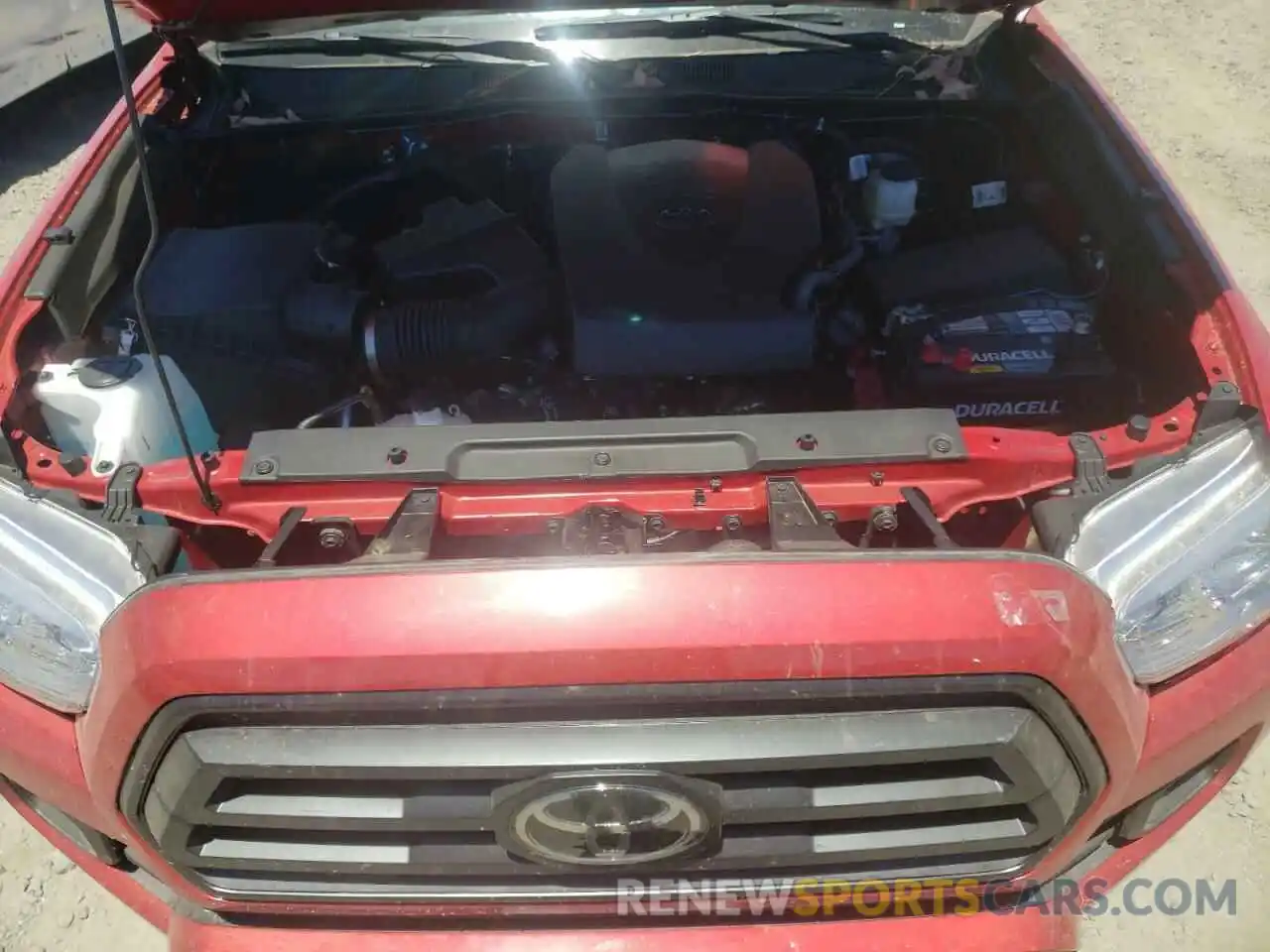 7 Photograph of a damaged car 3TMCZ5AN4NM479277 TOYOTA TACOMA 2022