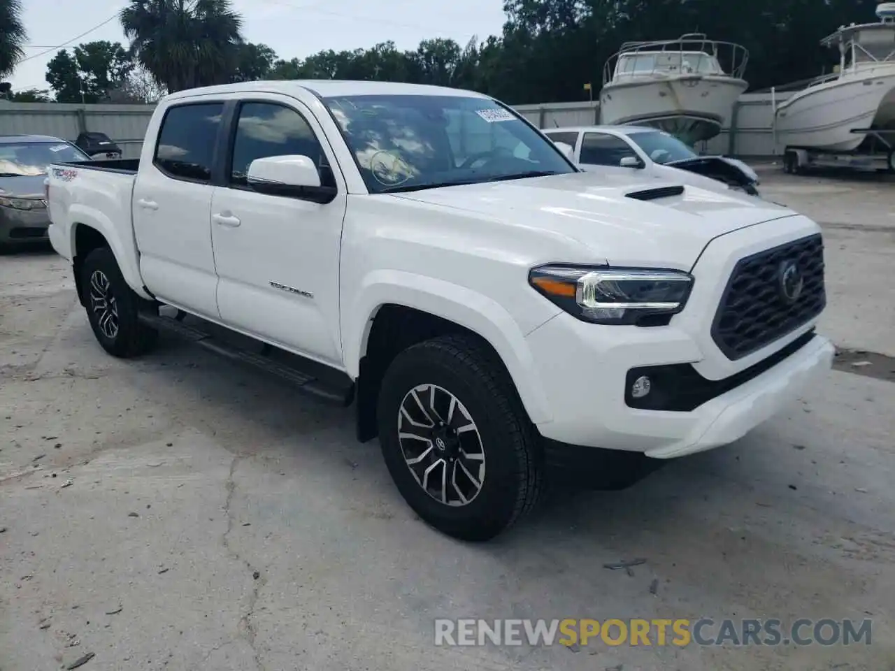 1 Photograph of a damaged car 3TMCZ5AN4NM480431 TOYOTA TACOMA 2022