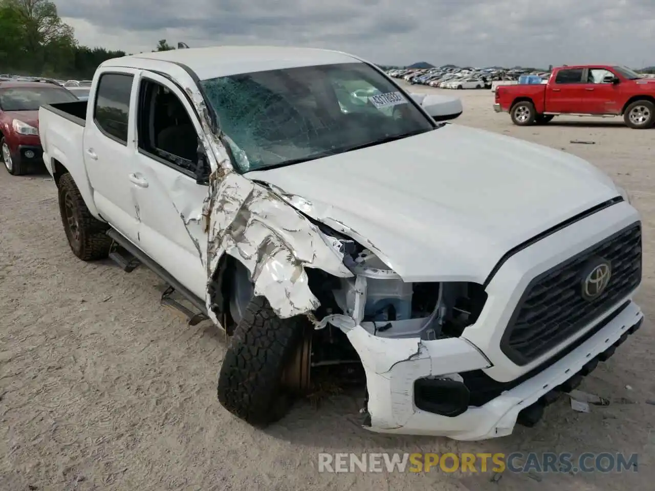 9 Photograph of a damaged car 3TMCZ5AN4NM485872 TOYOTA TACOMA 2022