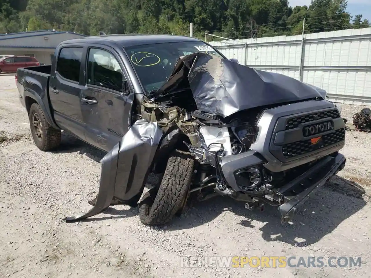 1 Photograph of a damaged car 3TMCZ5AN4NM492594 TOYOTA TACOMA 2022