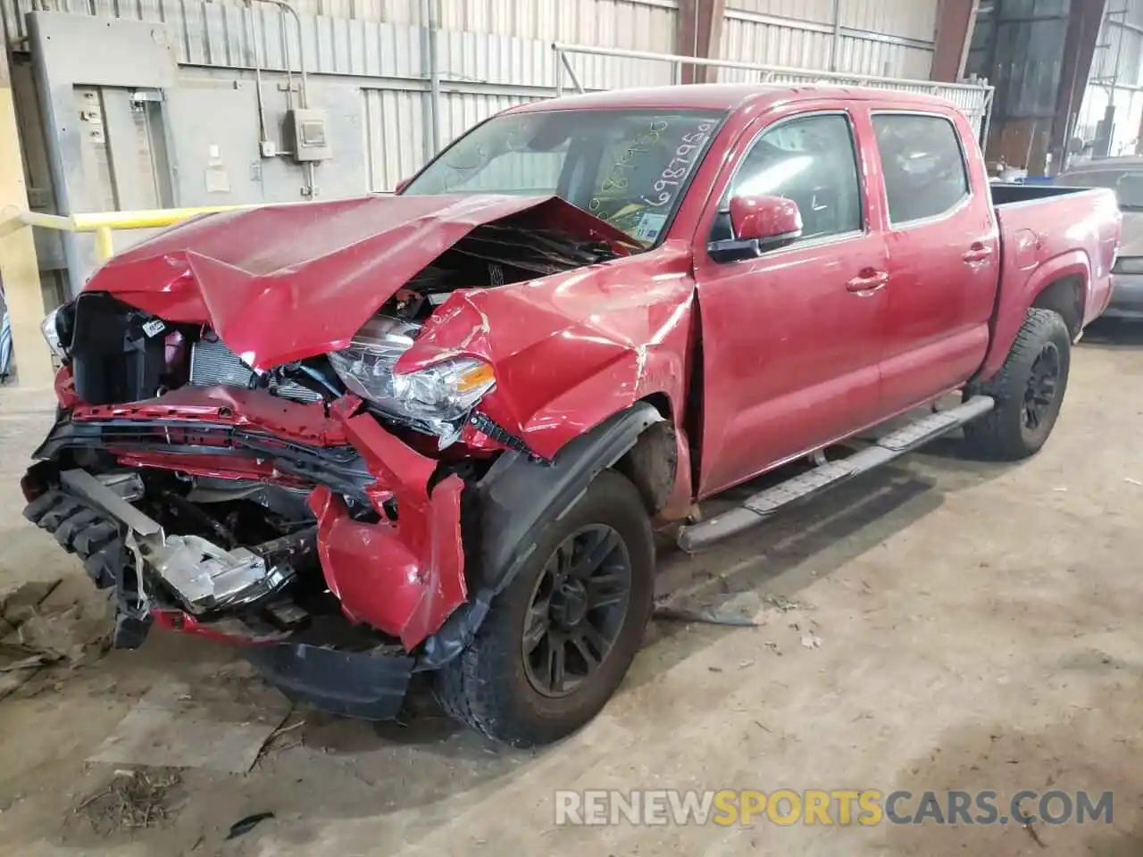 2 Photograph of a damaged car 3TMCZ5AN5NM455327 TOYOTA TACOMA 2022