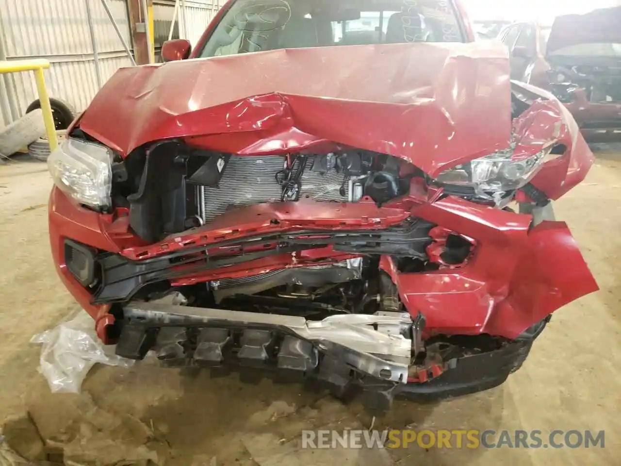 9 Photograph of a damaged car 3TMCZ5AN5NM455327 TOYOTA TACOMA 2022