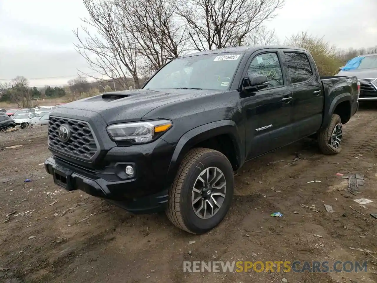 2 Photograph of a damaged car 3TMCZ5AN5NM456929 TOYOTA TACOMA 2022