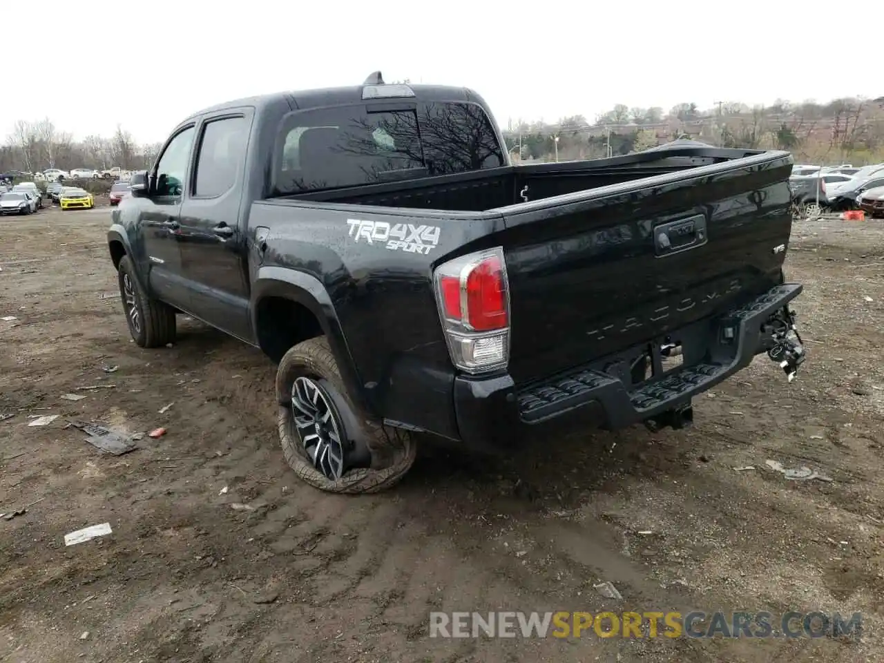 3 Photograph of a damaged car 3TMCZ5AN5NM456929 TOYOTA TACOMA 2022