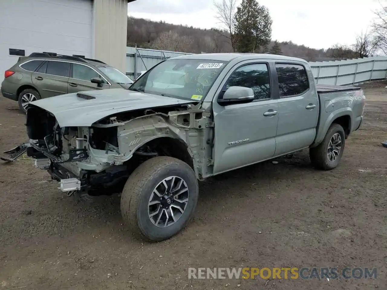 1 Photograph of a damaged car 3TMCZ5AN5NM464576 TOYOTA TACOMA 2022