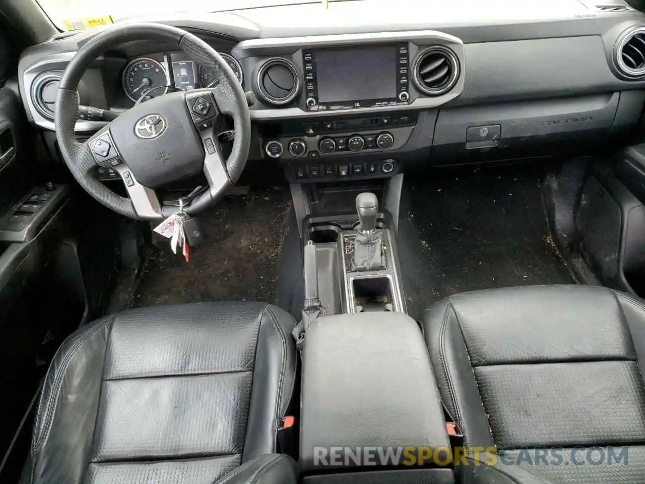 8 Photograph of a damaged car 3TMCZ5AN5NM464576 TOYOTA TACOMA 2022