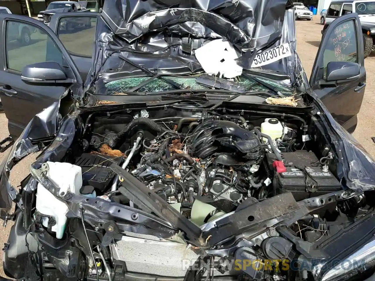 7 Photograph of a damaged car 3TMCZ5AN5NM472564 TOYOTA TACOMA 2022