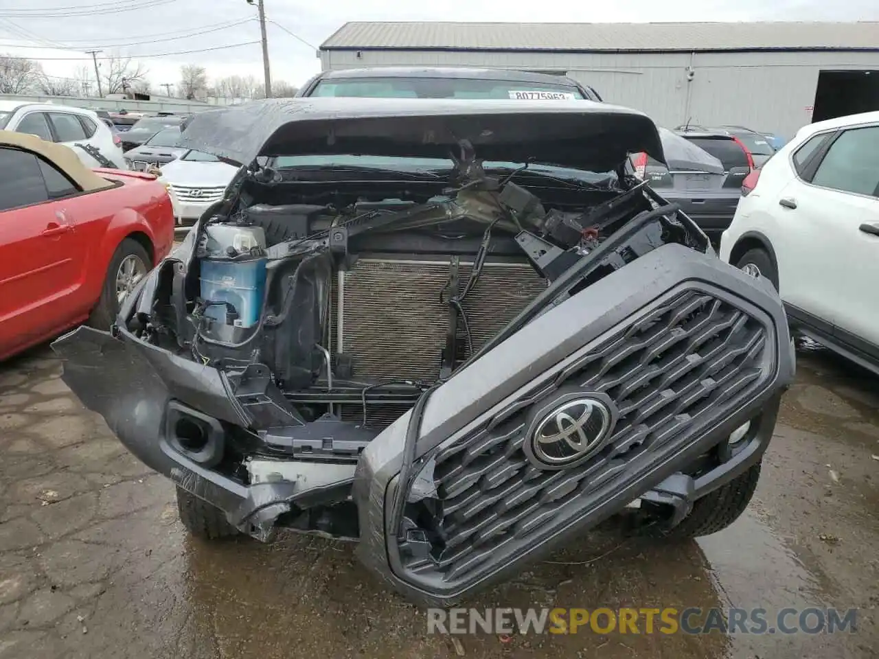 5 Photograph of a damaged car 3TMCZ5AN5NM472614 TOYOTA TACOMA 2022