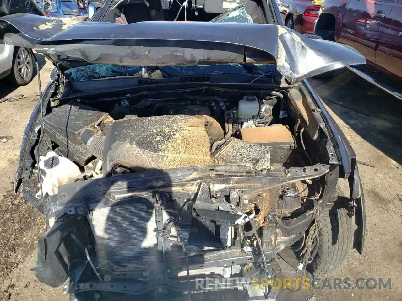 7 Photograph of a damaged car 3TMCZ5AN5NM475190 TOYOTA TACOMA 2022