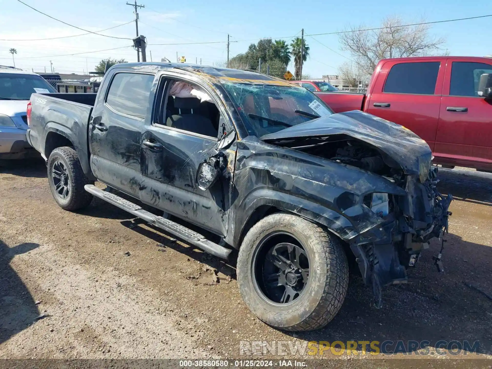 1 Photograph of a damaged car 3TMCZ5AN5NM480521 TOYOTA TACOMA 2022