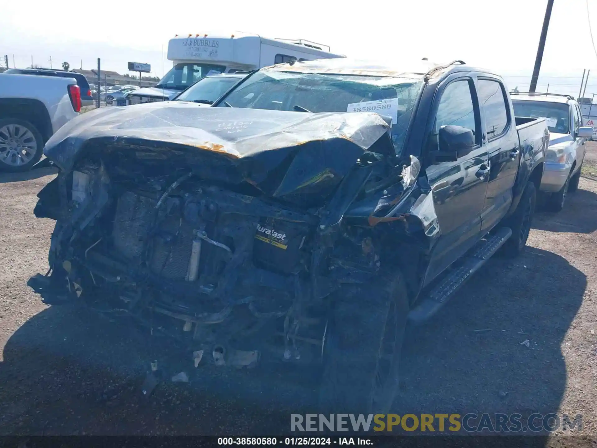 2 Photograph of a damaged car 3TMCZ5AN5NM480521 TOYOTA TACOMA 2022