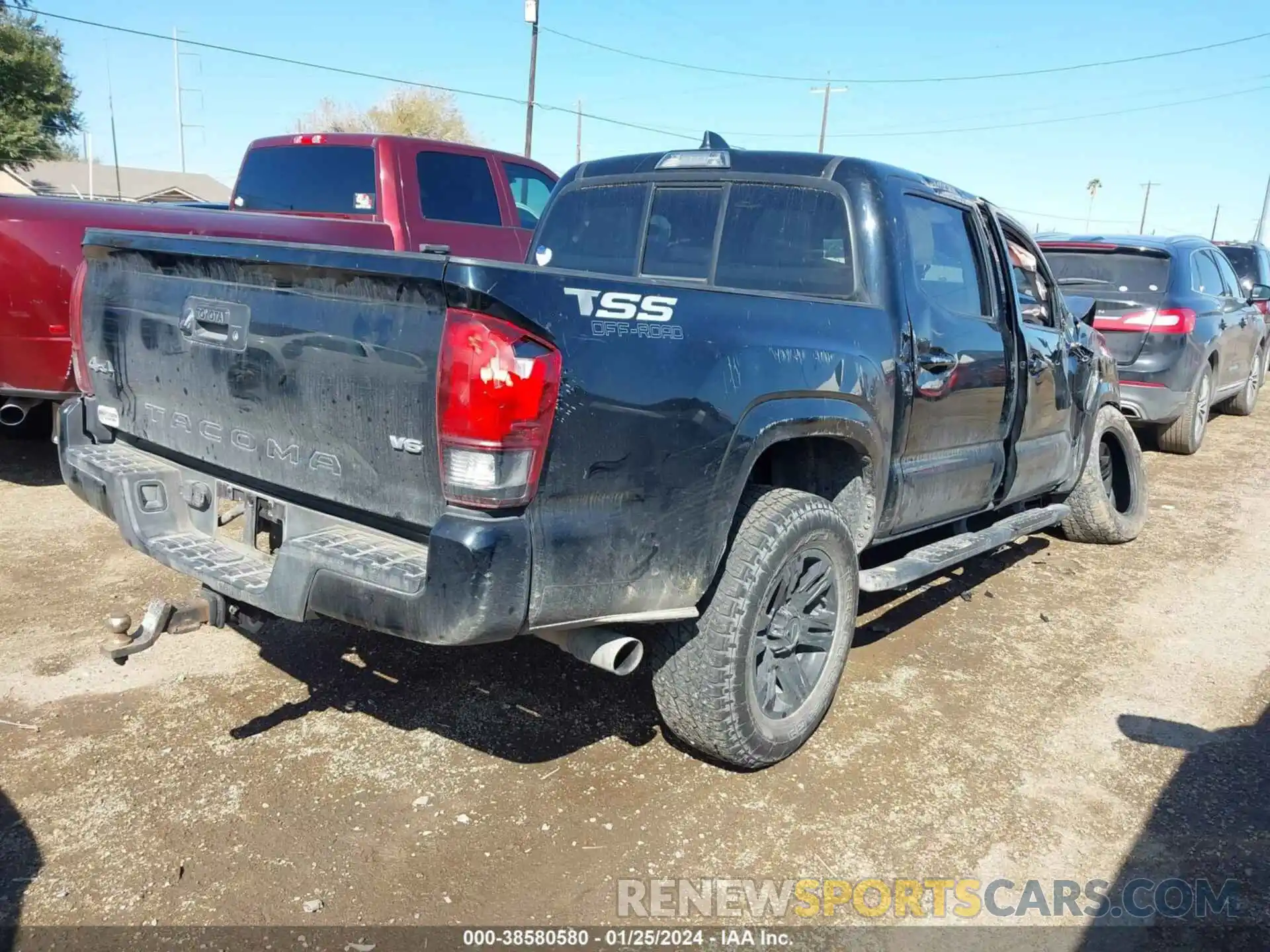 4 Фотография поврежденного автомобиля 3TMCZ5AN5NM480521 TOYOTA TACOMA 2022