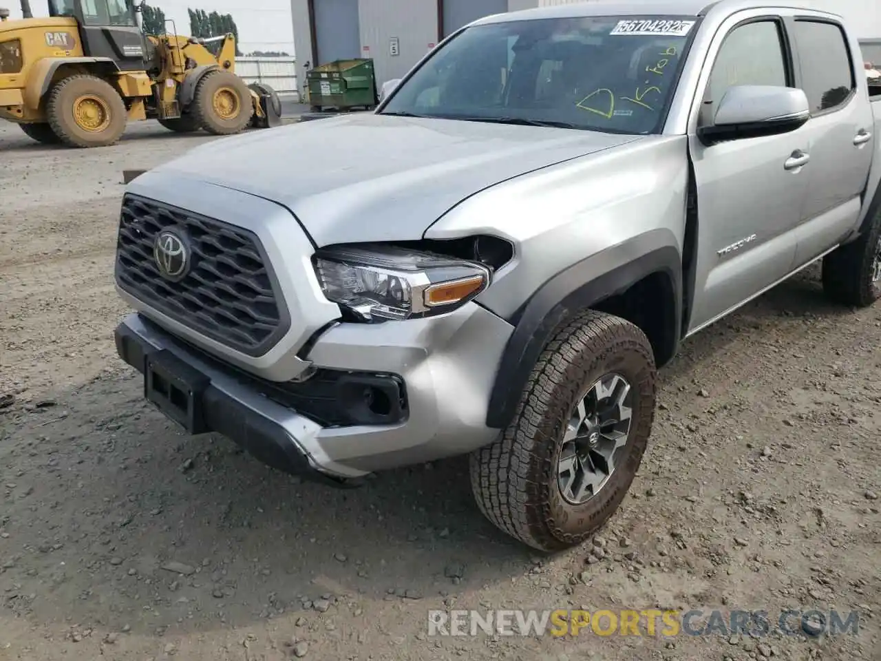 9 Photograph of a damaged car 3TMCZ5AN5NM494631 TOYOTA TACOMA 2022