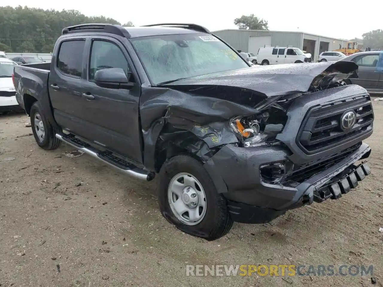 1 Photograph of a damaged car 3TMCZ5AN6NM453540 TOYOTA TACOMA 2022