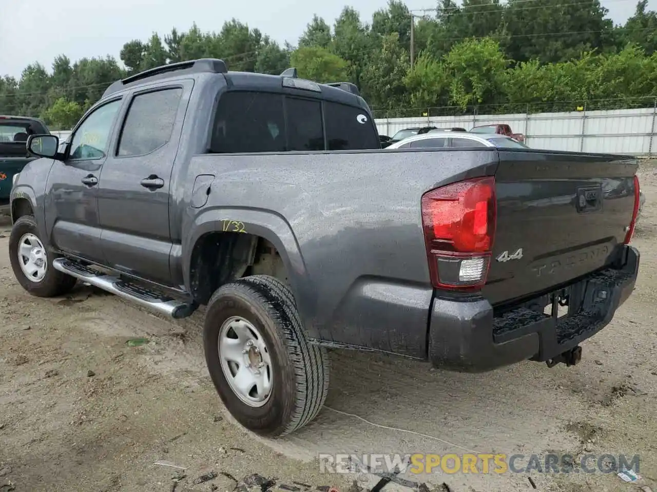 3 Photograph of a damaged car 3TMCZ5AN6NM453540 TOYOTA TACOMA 2022