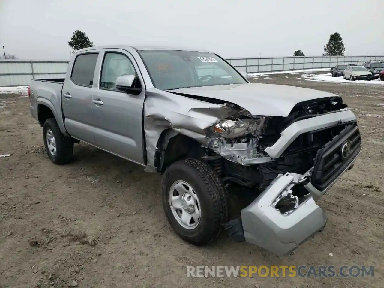 1 Photograph of a damaged car 3TMCZ5AN6NM454106 TOYOTA TACOMA 2022