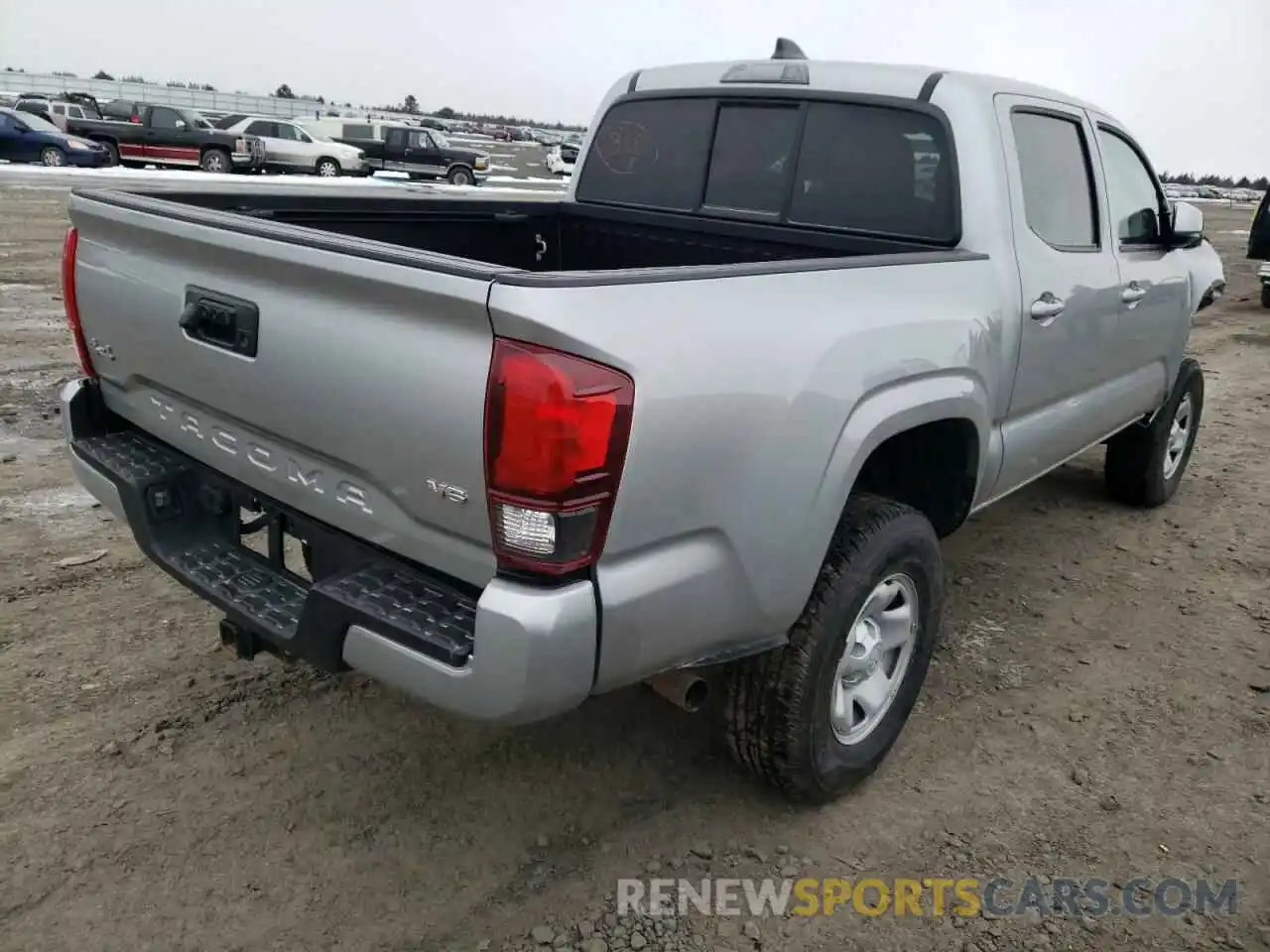 4 Photograph of a damaged car 3TMCZ5AN6NM454106 TOYOTA TACOMA 2022