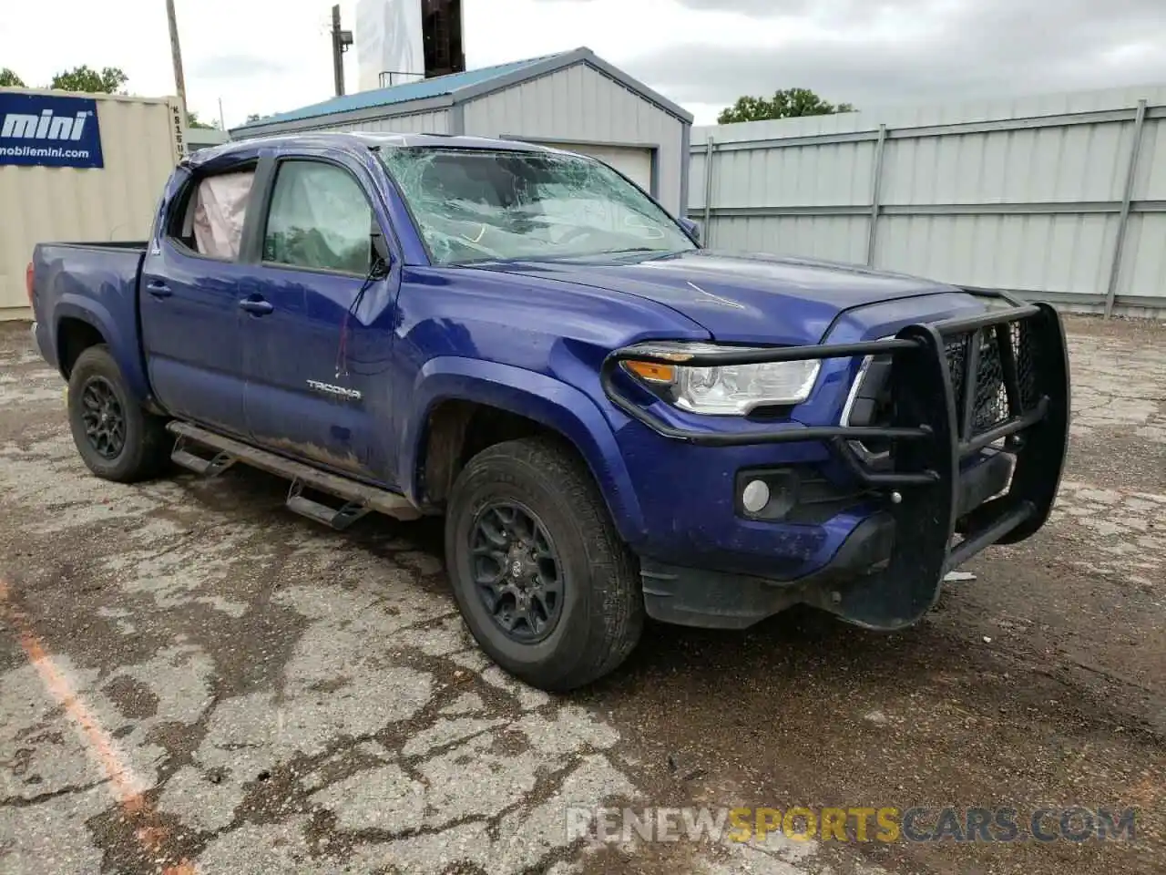 1 Photograph of a damaged car 3TMCZ5AN6NM458964 TOYOTA TACOMA 2022