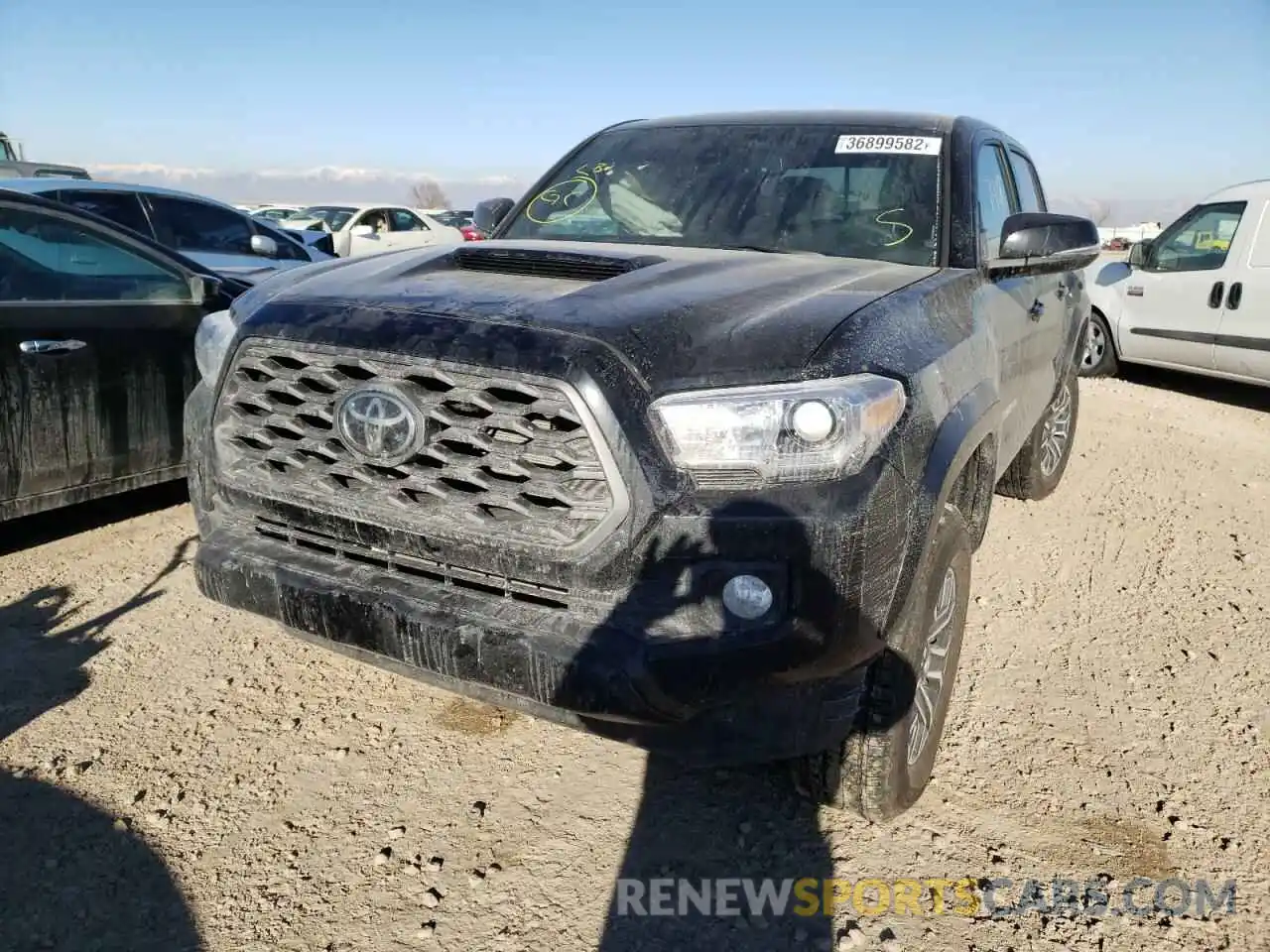 2 Photograph of a damaged car 3TMCZ5AN6NM460004 TOYOTA TACOMA 2022