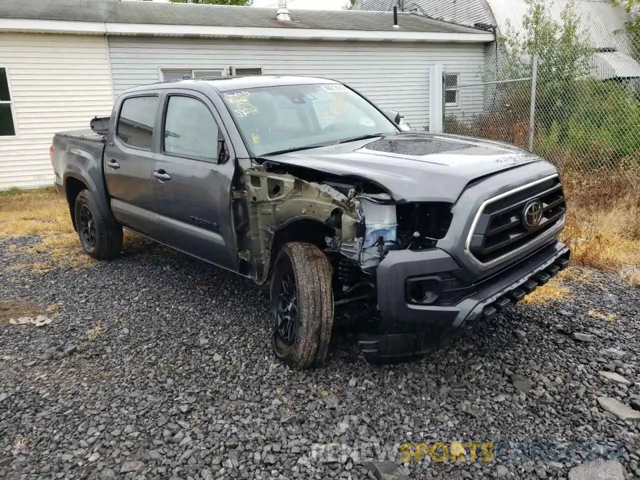 9 Photograph of a damaged car 3TMCZ5AN6NM466336 TOYOTA TACOMA 2022