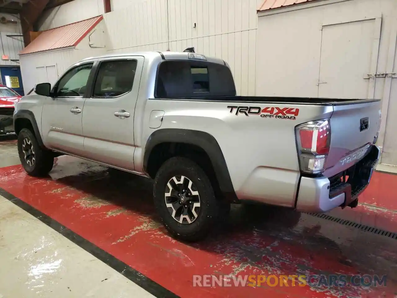 2 Photograph of a damaged car 3TMCZ5AN6NM489308 TOYOTA TACOMA 2022