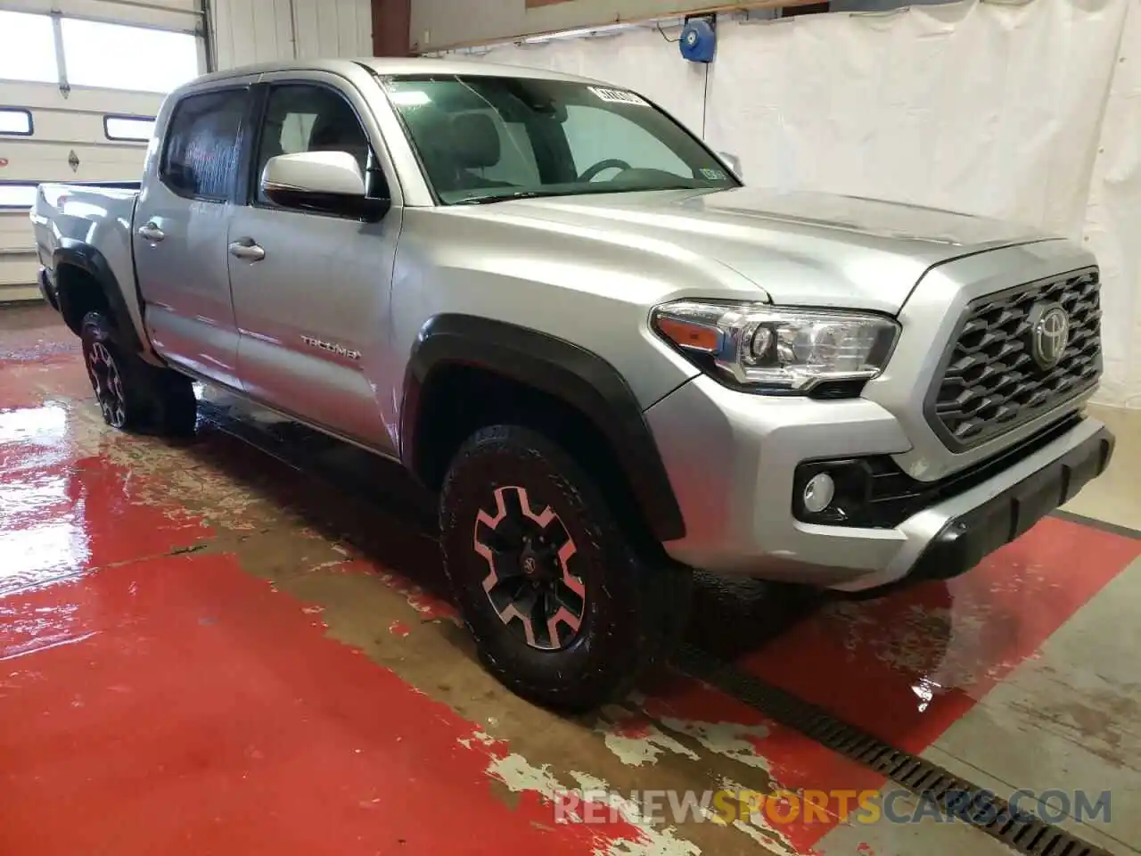 4 Photograph of a damaged car 3TMCZ5AN6NM489308 TOYOTA TACOMA 2022