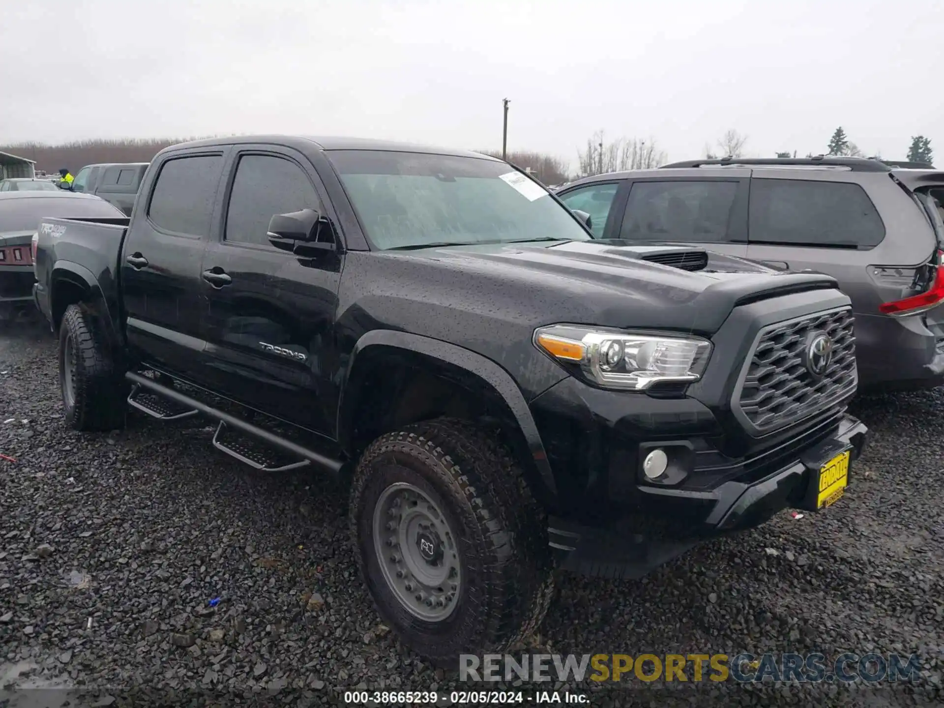 1 Photograph of a damaged car 3TMCZ5AN6NM513090 TOYOTA TACOMA 2022