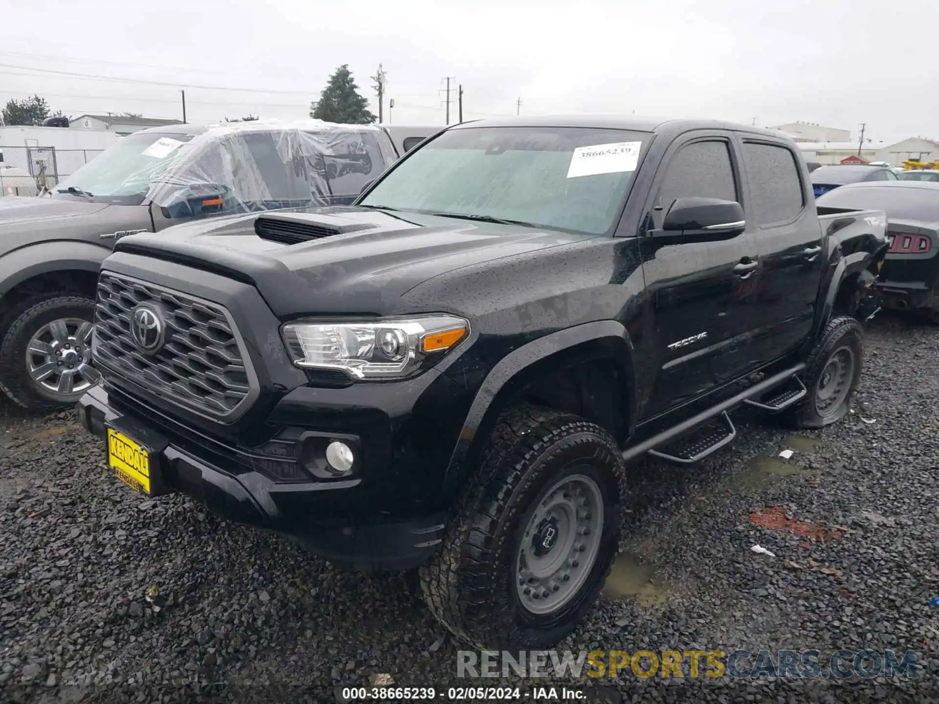 2 Photograph of a damaged car 3TMCZ5AN6NM513090 TOYOTA TACOMA 2022