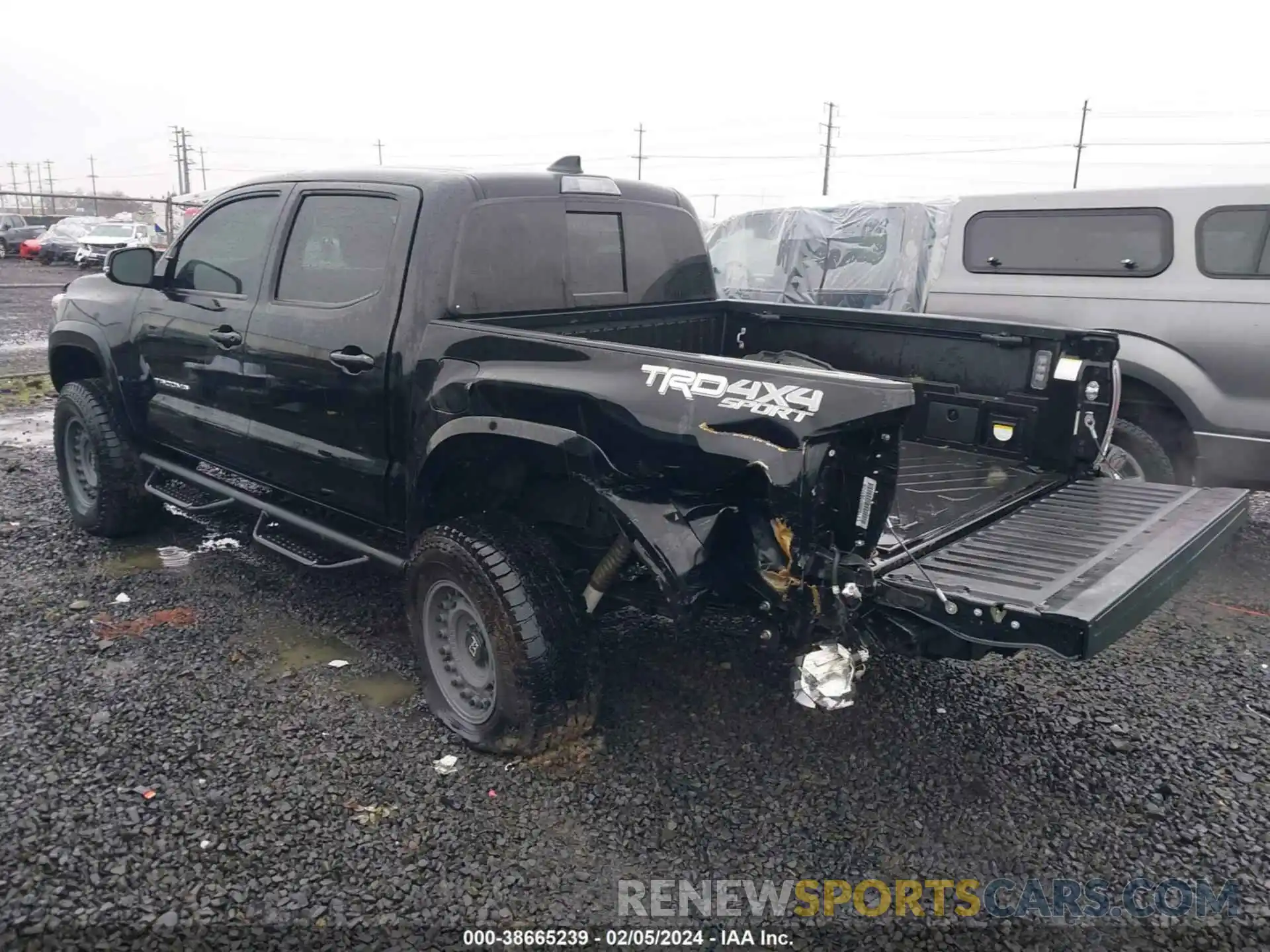 3 Photograph of a damaged car 3TMCZ5AN6NM513090 TOYOTA TACOMA 2022