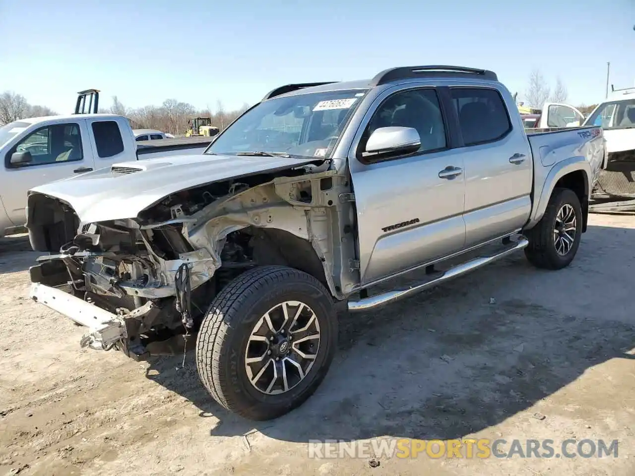 1 Photograph of a damaged car 3TMCZ5AN6NM525594 TOYOTA TACOMA 2022