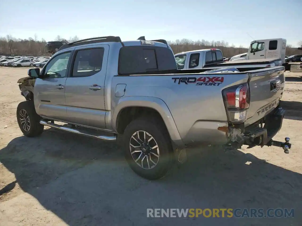 2 Photograph of a damaged car 3TMCZ5AN6NM525594 TOYOTA TACOMA 2022