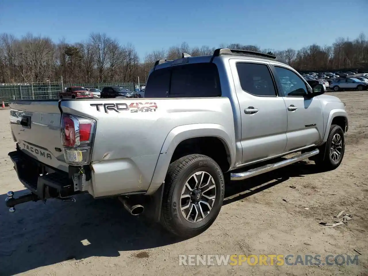 3 Photograph of a damaged car 3TMCZ5AN6NM525594 TOYOTA TACOMA 2022