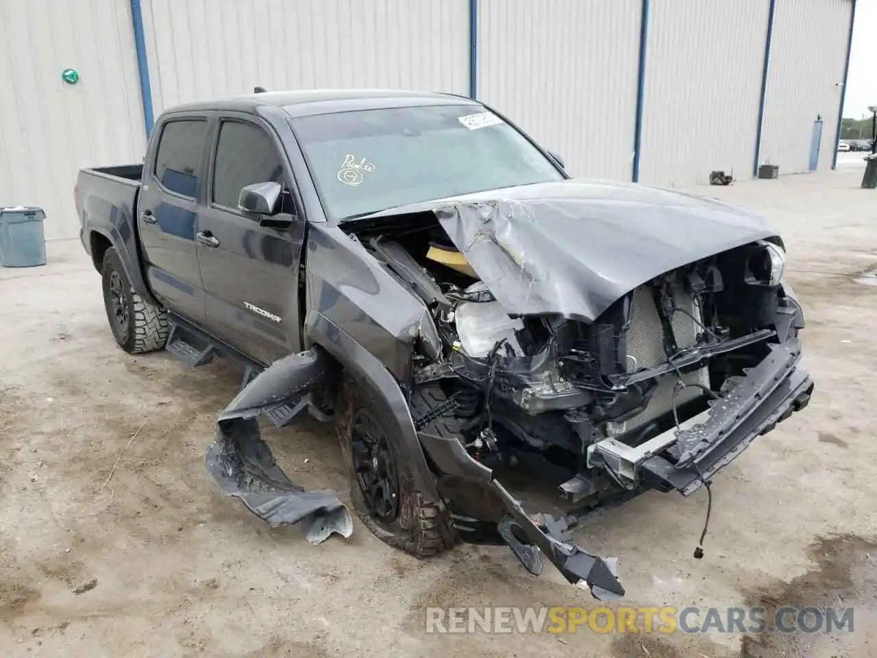 1 Photograph of a damaged car 3TMCZ5AN7NM457905 TOYOTA TACOMA 2022