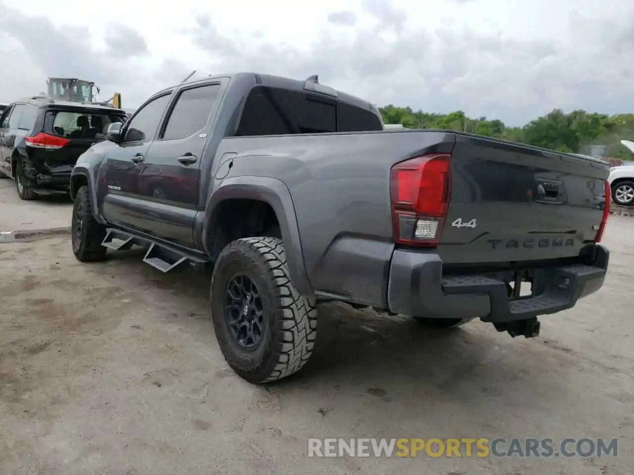 3 Photograph of a damaged car 3TMCZ5AN7NM457905 TOYOTA TACOMA 2022