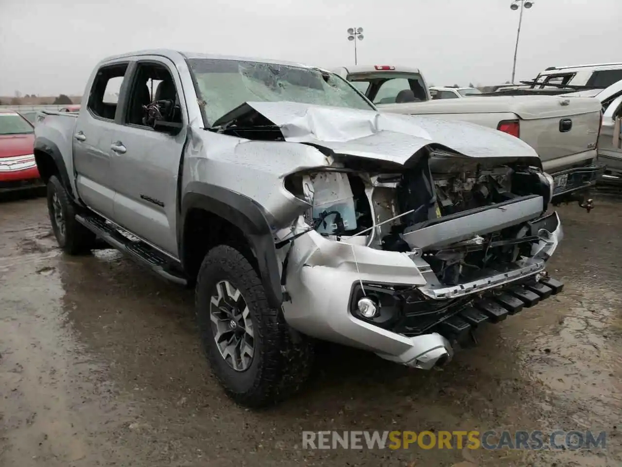 1 Photograph of a damaged car 3TMCZ5AN7NM460920 TOYOTA TACOMA 2022